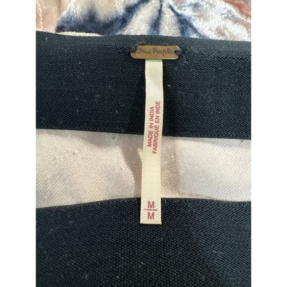 Free People Serious Swagger Velvet Tie-Dye Midi Skirt Size M in Firework Combo - Picture 10 of 11